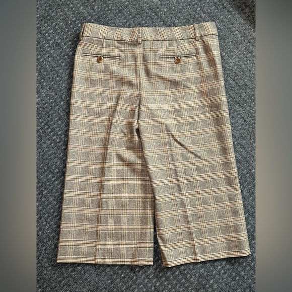 NWT Theory Gellar Chapter Plaid Wool Cropped Trouser, W10, nwt - Picture 2 of 15